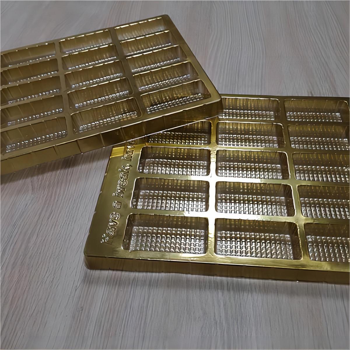 Factory Supply Gold Coated Metallized PET Film ya Blister-Wallis