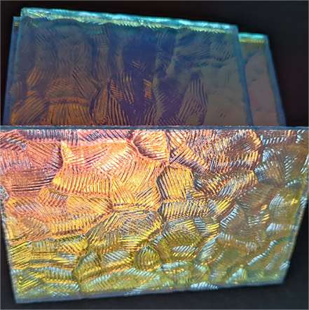 Acrylic Customized Dichroic Iridescent Acrylic Panel-WallisPlastic