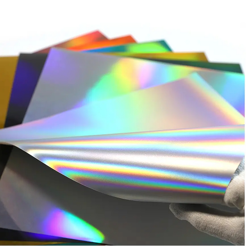 Laser Film Rainbow Film for Making Security Card Laser Card-wallis