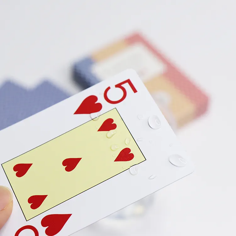 Custom Size Design Company Logo Game Board Family Paper Poker