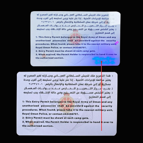 Sécurité de logo personnalisée de haute qualité