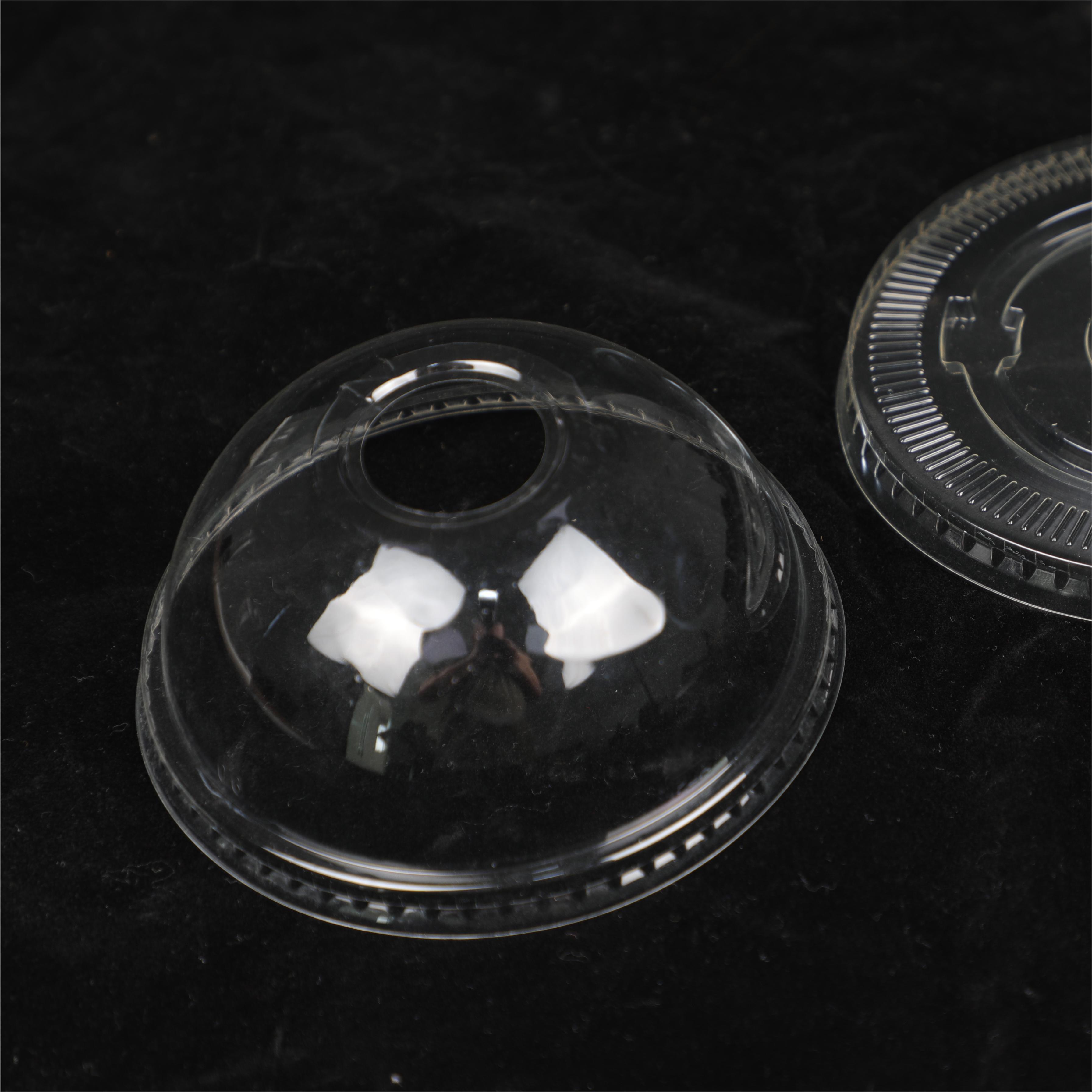 Eco Friendly Transparent PLA Koobka Cabitaanka Qabow Daboolka-wallis