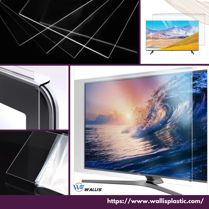 High Transparency Customizable Anti-blue Chiedza PET TV Baffle