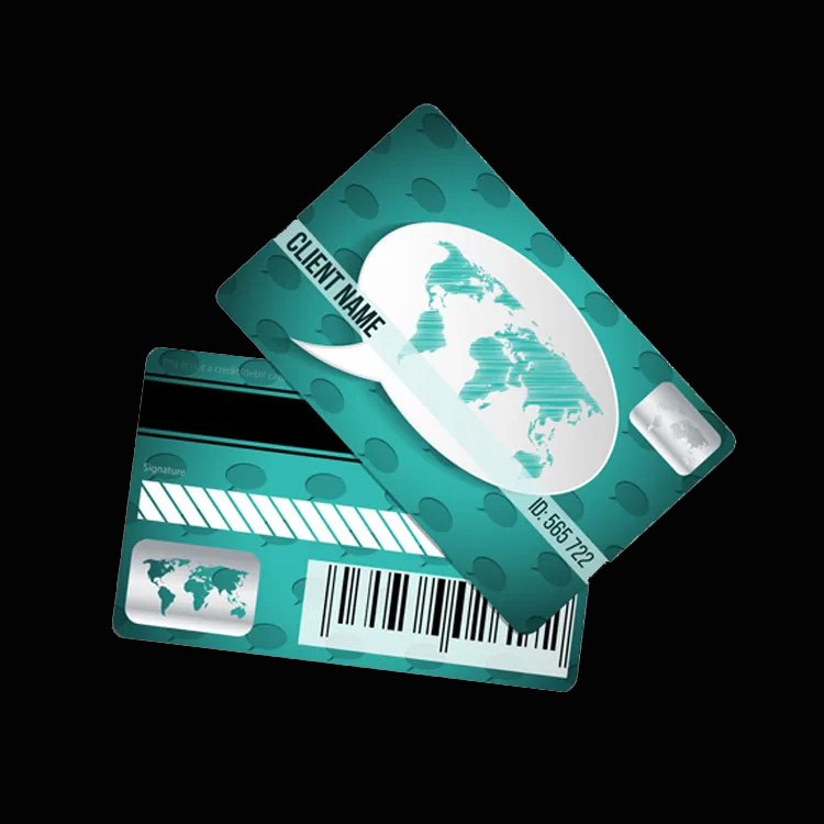 Custom Logo Printing Kartu PVC NFC kalawan Magnetic Strip