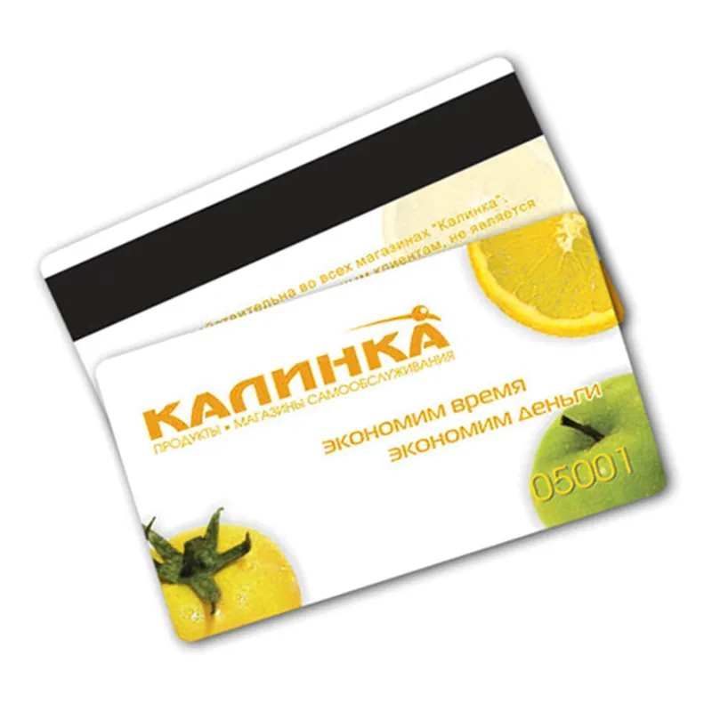 Custom Logo Printing NFC PVC Card with Magnetic Strip-WallisPlastic
