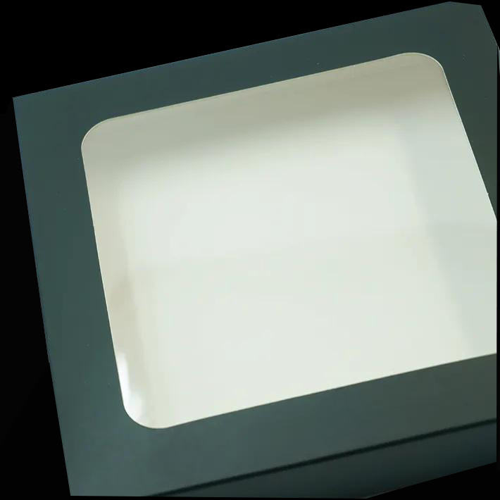 High Quality Customized Logo Printing Clear PVC Window Box-WallisPlastic