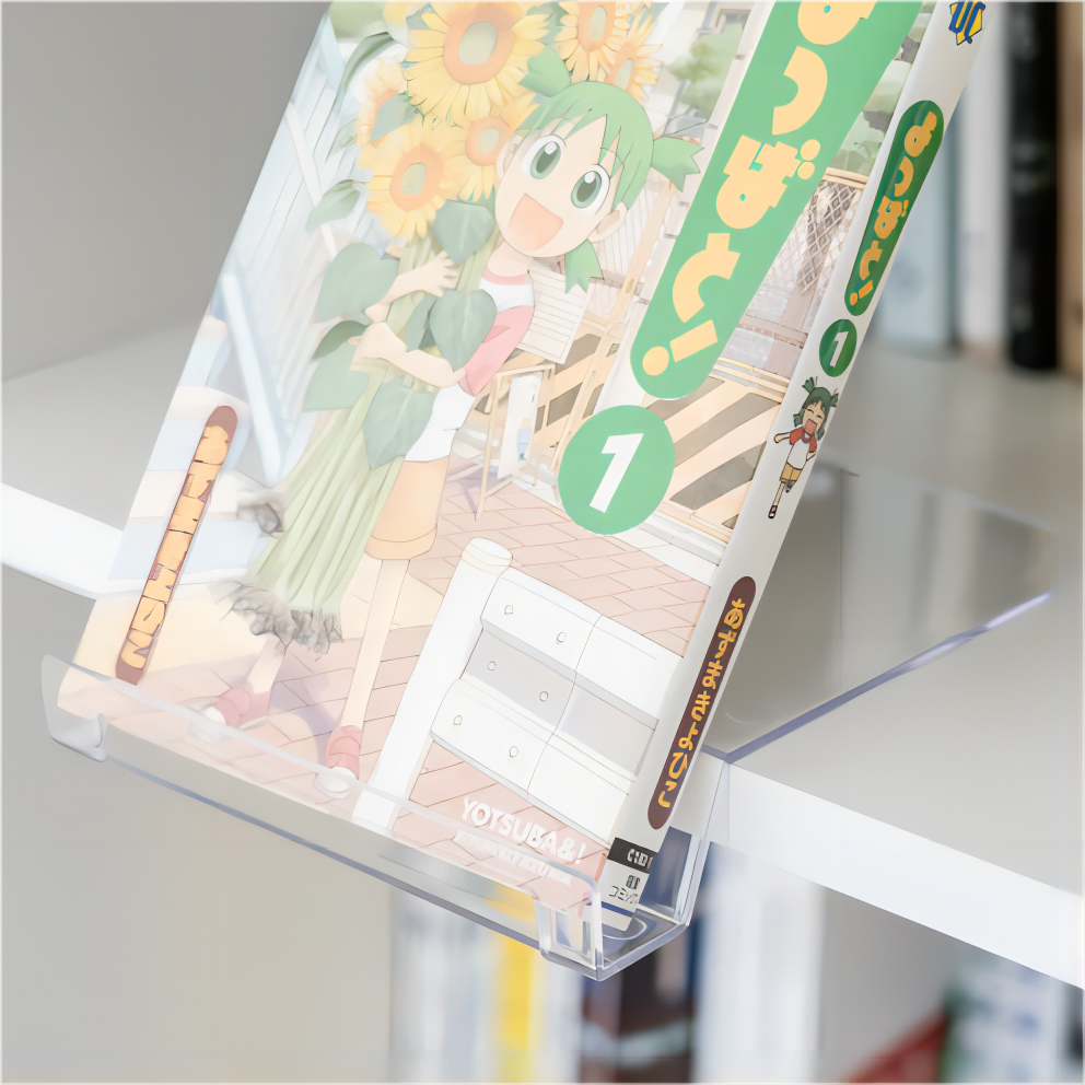 Customized Acrylic Shelf Invisible Wall Mounted Manga Display Shelf-Wallis