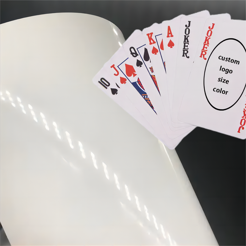 High Opaque Casino Grade PVC Sheet for Poker Playing Card-WallisPlastic