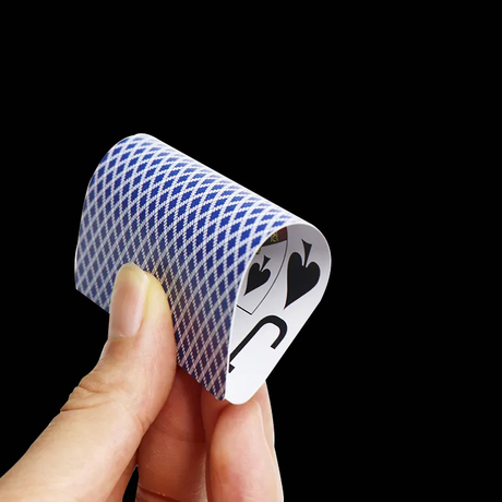 მაღალი სიხისტის PVC პოკერის წყალგაუმტარი სათამაშო ბარათები-WallisPlastic