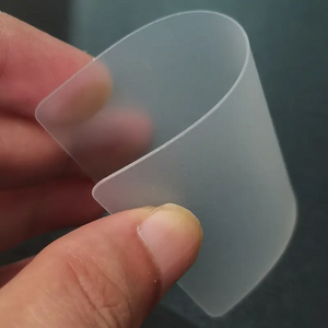 Pagal užsakymą atspausdinta plastikinė PVC skaidri verslo pavadinimo kortelė-WallisPlastic