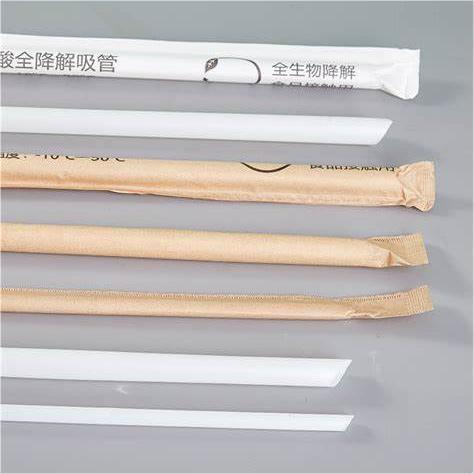 Drinking Straw Eco Friendly PLA Straight Straw PLA Straw-wallis