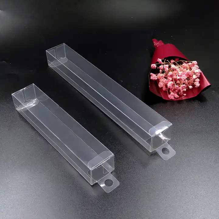 High Quality Transparent Plastic Box PET Folding Box-Wallis