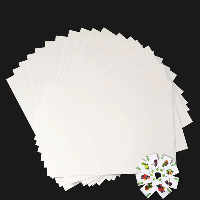 Висококвалитетен бел мат ПВЦ лист за правење различни картички