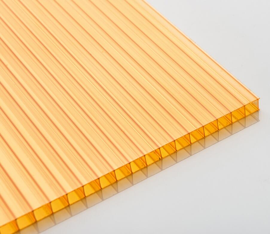 Sunlight Polycarbonate Hollow Corrugated Wall Sheet-wallis