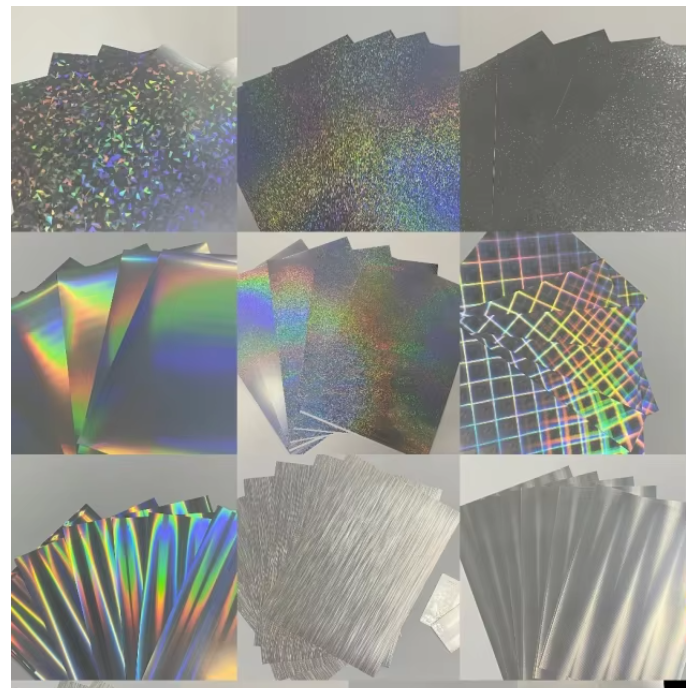 Mudjjimci ga Holographic PVC Rainbow fim din ya fifita don masana'antar katin kadara