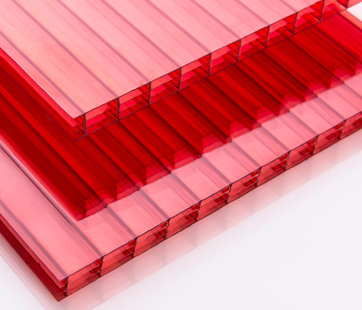 Sunlight Polycarbonate Hollow Corrugated Wall Sheet