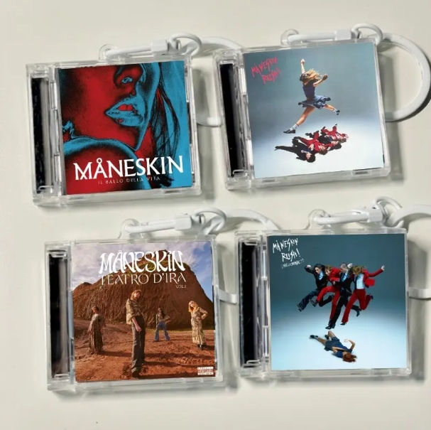 Preu a l'engr&ograve;s Clauer d'&agrave;lbum NFC Penjoll de clauer de CD de m&uacute;sica Penjoll personalitzat Mini CD Vinil &agrave;lbum fet a m&agrave; Clauer de caixa de CD