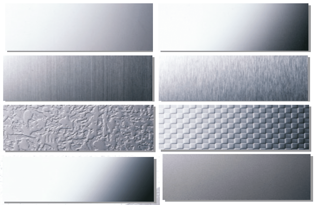 دودیز نمونه لامین شوي سټینلیس سټیل شیټ