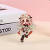Warm fabriek direkte deursigtige akriel staande kaartspel anime lessenaar ornamente ster humano&iuml;de staande kaart