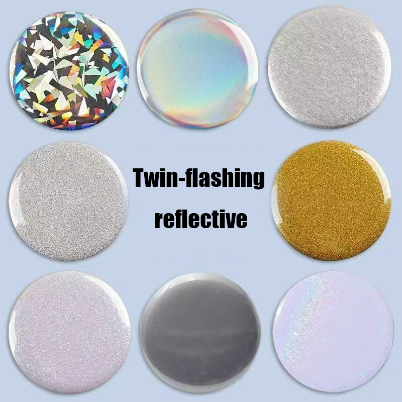 شعبية خاصة كرافت الليزر بريق شارة زر شارة الكرتون صفيح شارة