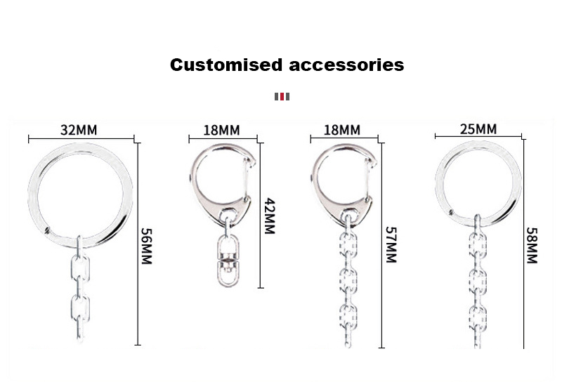 Holographic Keychain Acryl Schl&euml;ssel Kette Benotzerdefin&eacute;iert Schl&euml;ssel Ring Acryl Charms Benotzerdefin&eacute;iert kloer