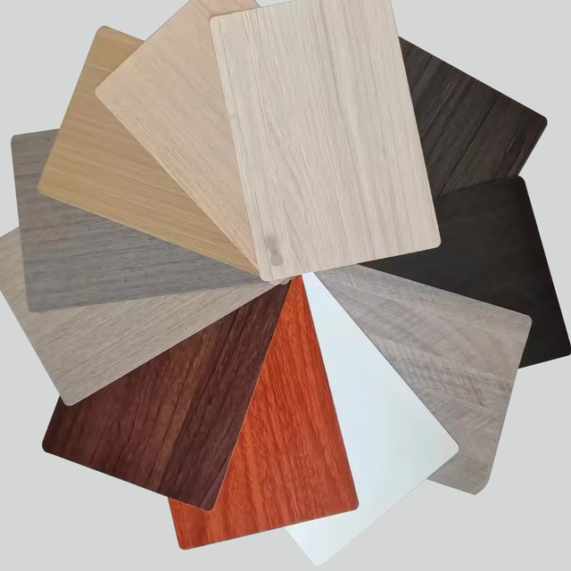 Feuille de film PETG &agrave; grain de bois de haute qualit&eacute; pour la d&eacute;coration de meubles
