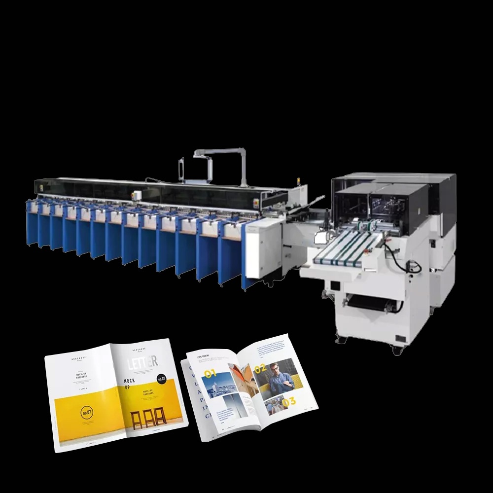 High Speed ​​Otomatis Horizontal Collator Mesin / Collating Mesin