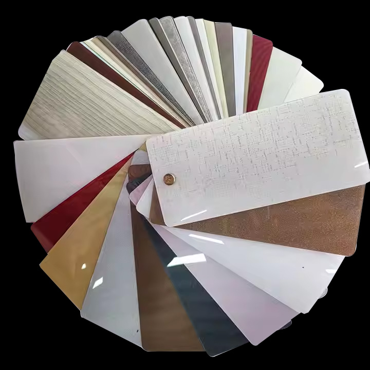 Laminat acr&iacute;lic transparent amb l&agrave;mina de PVC imprimible per a pel&middot;l&iacute;cula de mobles d'alt brillantor