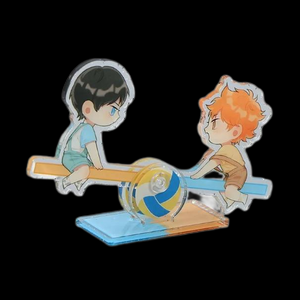 Wholesale Display Acrylic Clear Desk Decor Standee Photo Printed Transparent Cartoon Anime Swing Stands