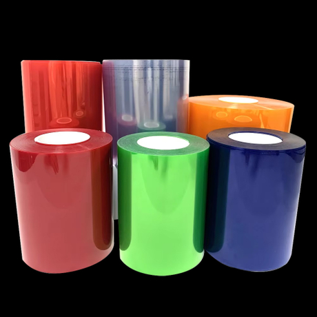 ڕۆڵی ڕەنگاوڕەنگی PVC/PE بۆ پاکەتکردنی تاڵە مووەکانی دەرمان