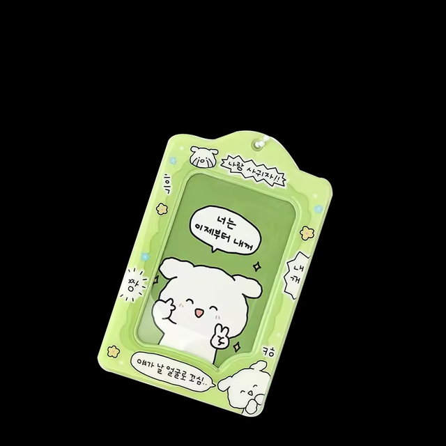 Tarjetero pl&aacute;stico antip&eacute;rdida con impresi&oacute;n de dibujos animados con mejores ventas