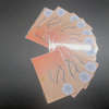Ngaropea Logo UV Lampu Microprinting Printing Kartu Kaamanan Plastik
