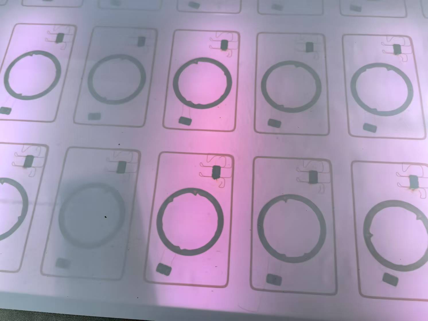 카드용 125KHz 13.56 MHz RFID 인레이 PVC Prelam 인레이 시트