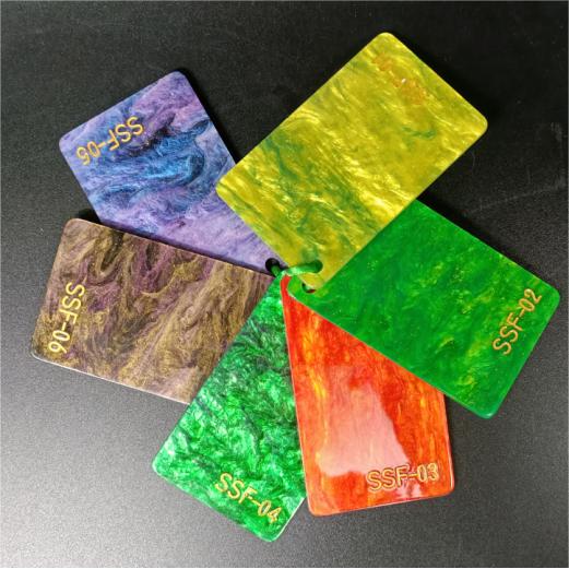 Tulaga maualuga ma le tele o Sitaili Maamora Pepa Acrylic mo le teuteuga