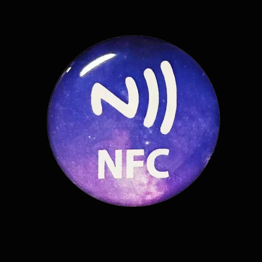 X&uuml;susi Y&uuml;ksək Keyfiyyətli RFID Epoksi Keyfoblar Suya davamlı NFC Epoksi Etiketi