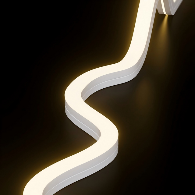 Lampu strip led fleksibel neon LED tahan air untuk custom Wallis 12V/24V 